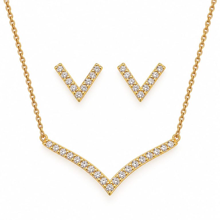 Crystal Chevron Set