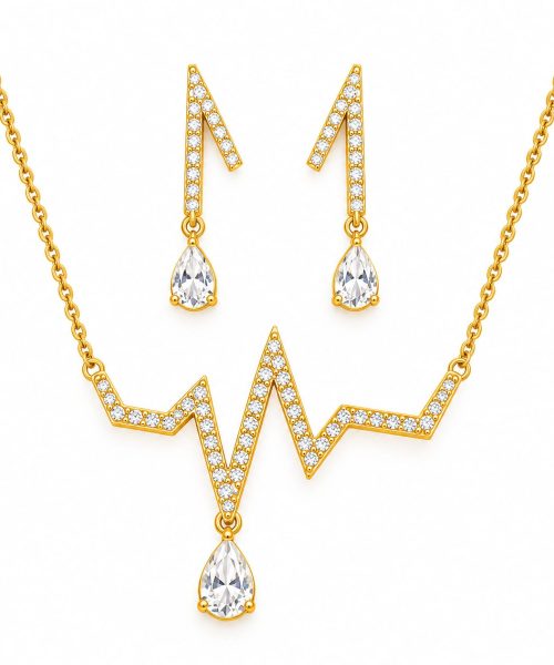 Crystal Zigzag Set