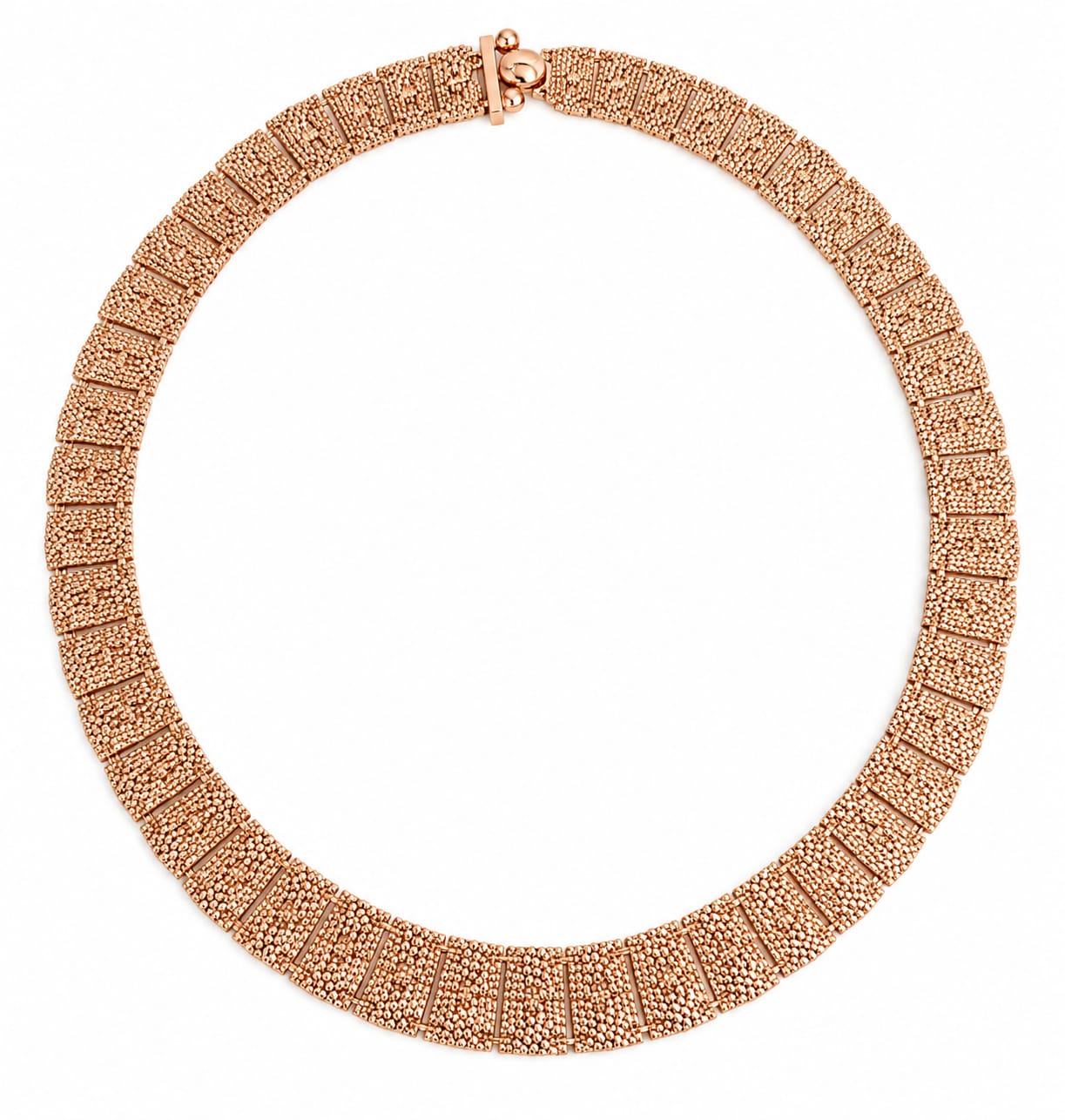 Metallic Lace Frill Necklace 1 Metallic Lace Frill Necklace